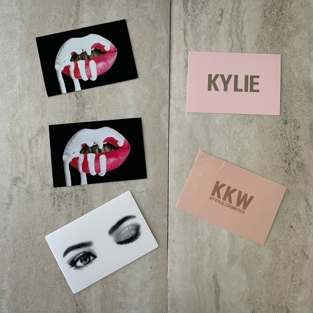 Kylie Cosmetics Thank You Post Card Lot